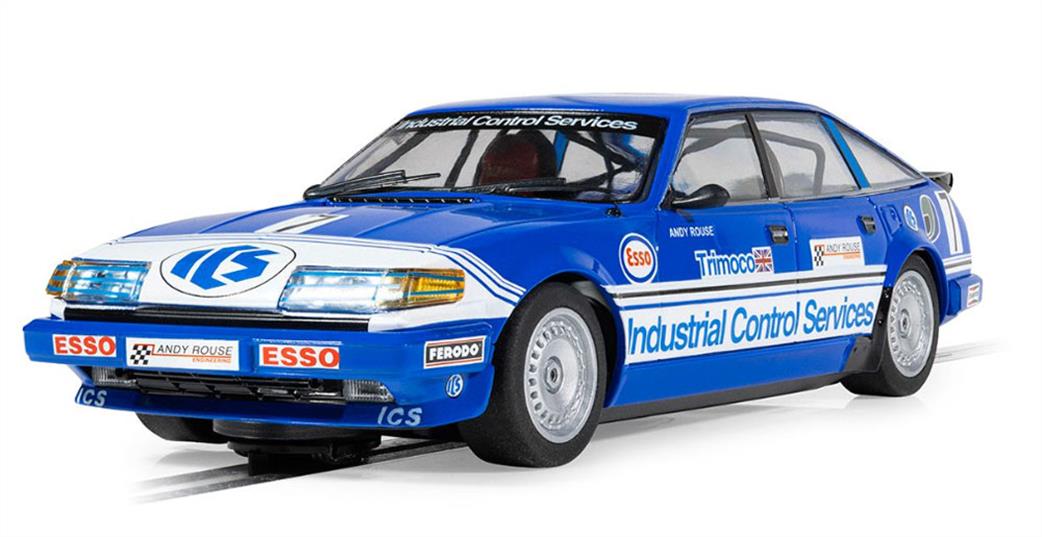 Scalextric 1/32 C4634 Rover SD1 BTCC 1984 Andy Rouse Slot Car Model