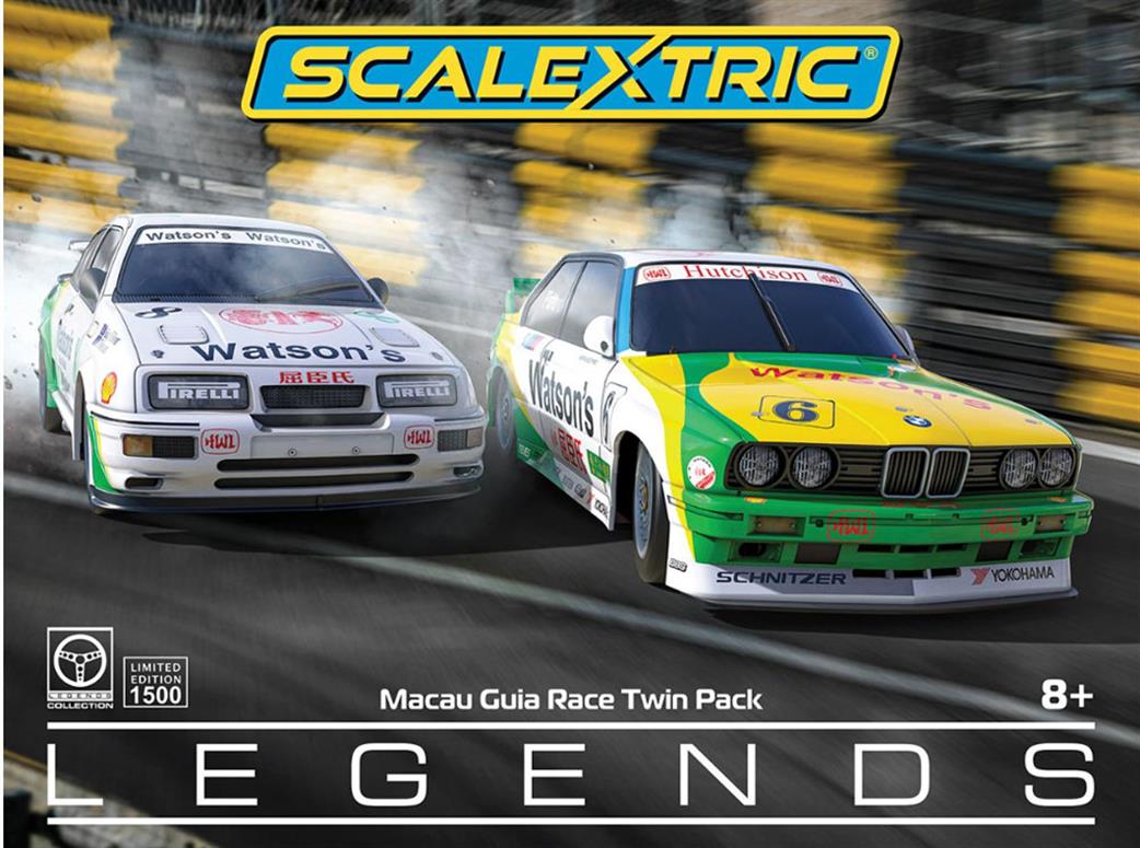 Scalextric 1/32 C4670A Macau Guia Race Twin Pack Slot Car Set