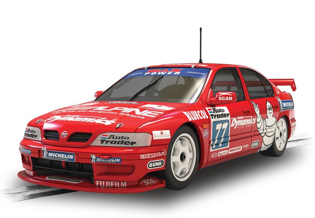 Scalextric 1/32 C4679 Nissan Primera BTCC 1999 Matt Neal Slot Car Model