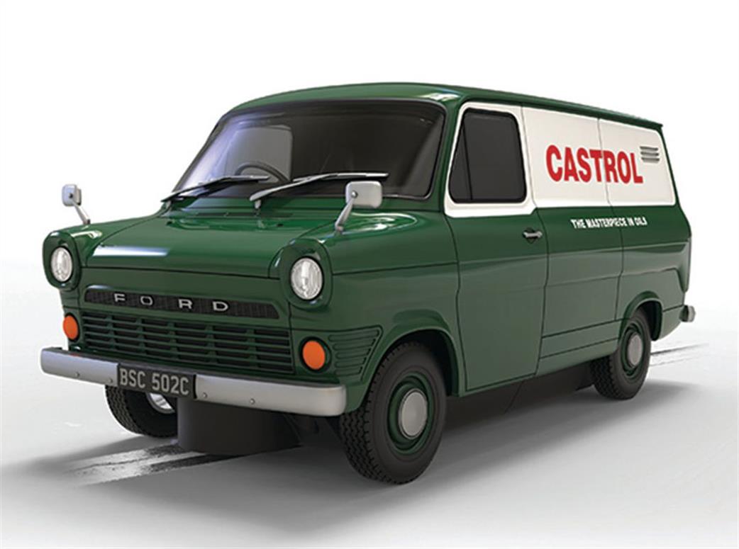 Scalextric 1/32 C4648 Ford Transit Mk1 Castrol Slot Car Model