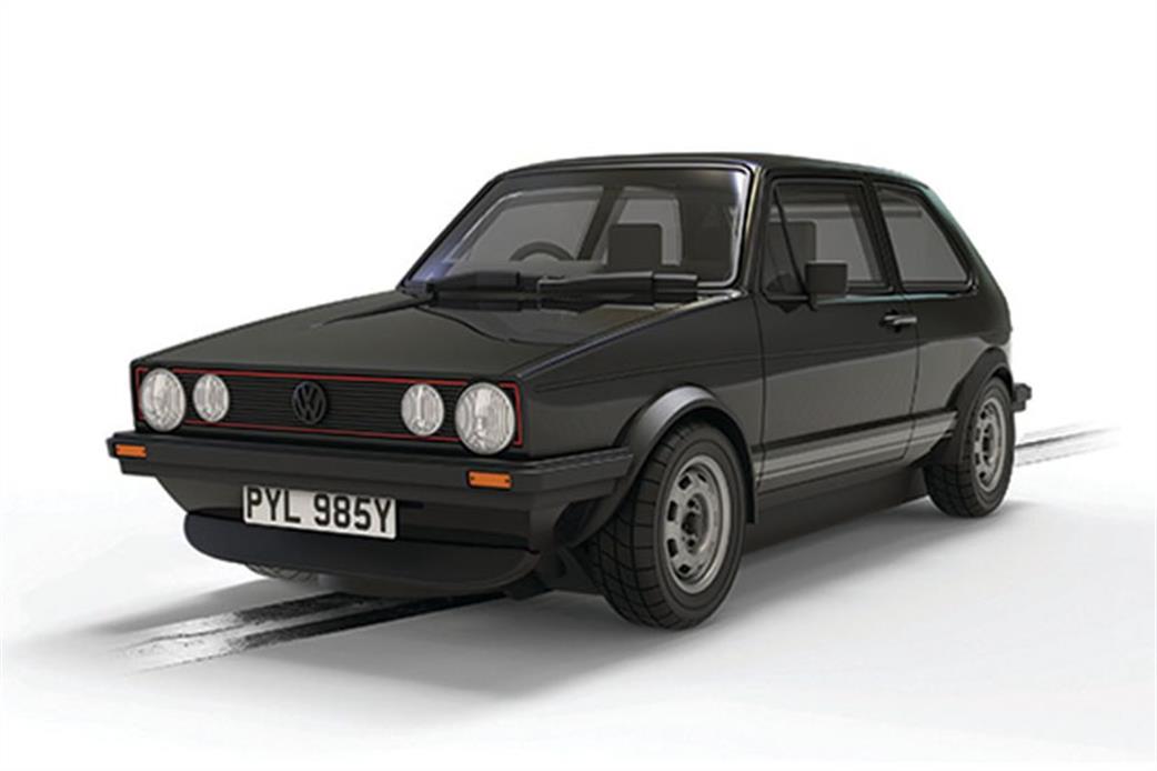 Scalextric 1/32 C4692 Volkswagen Golf MK1 GTI Black Slot Car Model