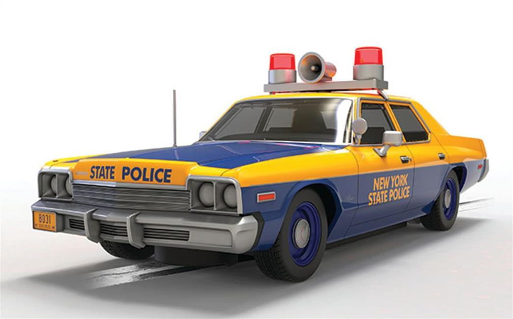 Scalextric 1/32 C4636 Dodge Monaco NY State Police Slot Car Model