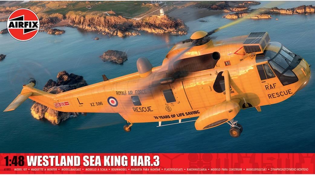 Airfix 1/48 A11012 Westland Sea King HAR.3 Helicopter Kit