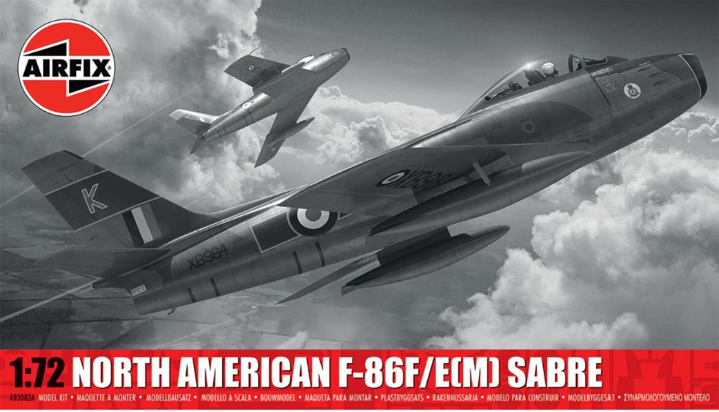 Airfix 1/72 A03083A North American F-86F/E(M) Sabre