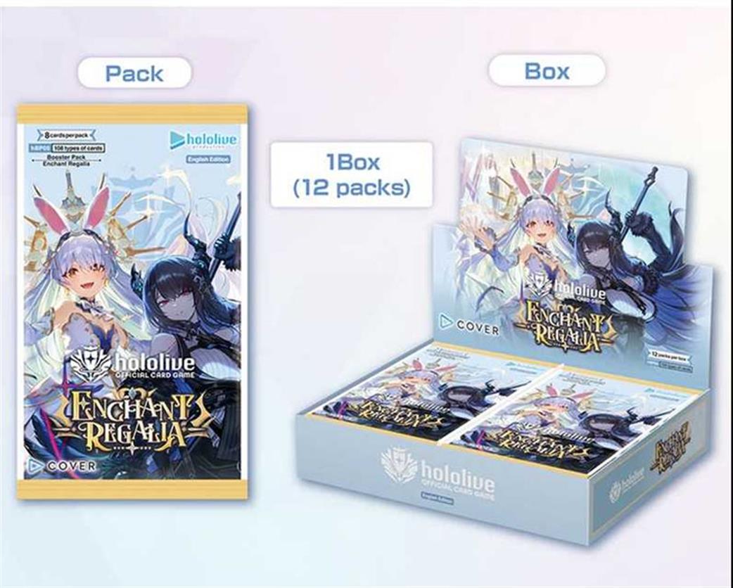 Bushiroad  HBP05 Hololive OCG Enchant Regalia Booster