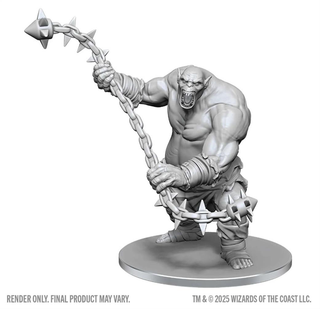 Wizkids  90862 Ogre Chain Brute D&D Nolzur's Marvelous Unpainted Miniature