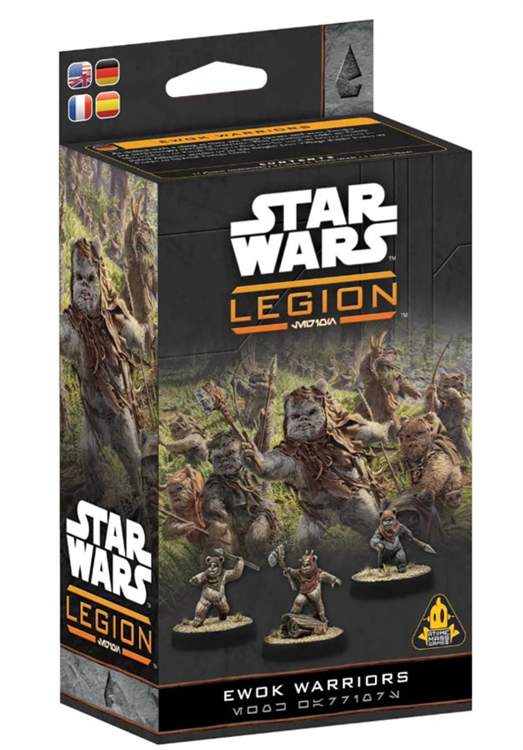 Atomic Mass Games  SWQ73 Ewok Warriors Unit Expansion for Star Wars Legion