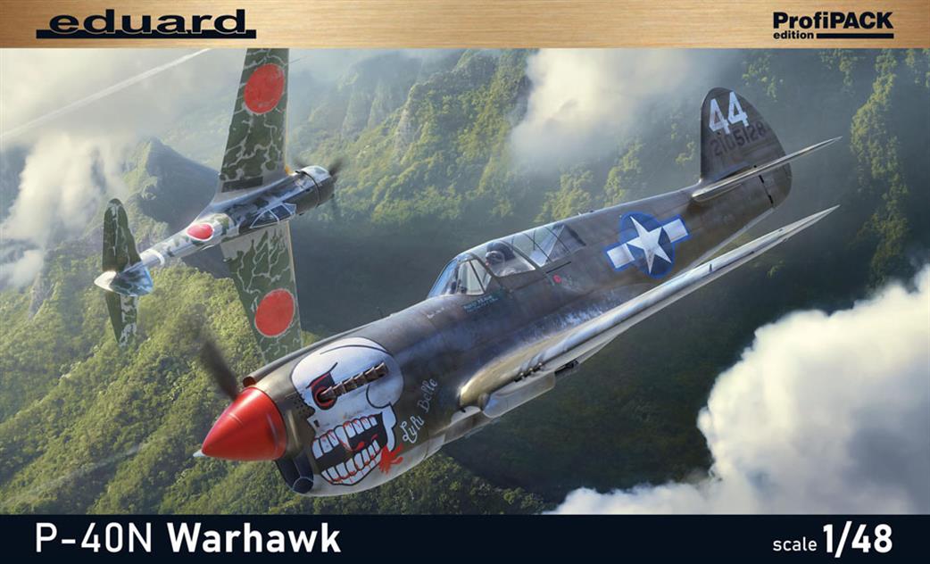 Eduard 1/48 82242 P-40N Warhawk ProfiPack Edition Plastic Kit
