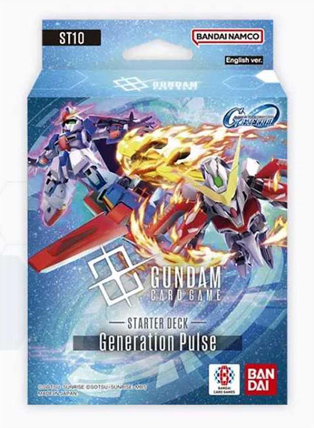 Bandai  ST10 Gundam CCG Generation Pulse Starter Deck