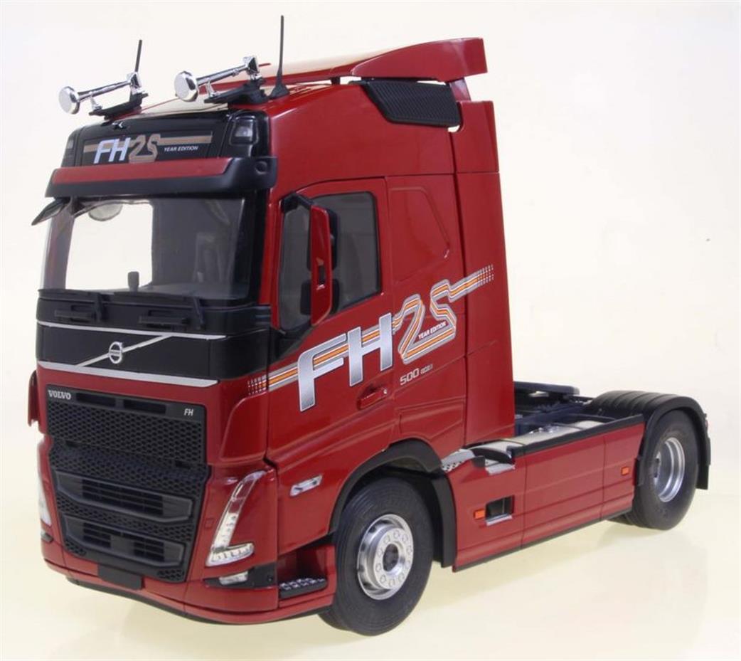 Solido 1/24 2400104 Volvo Trucks Fh Globetrotter XL 25 Years Edition Red Diecast Model