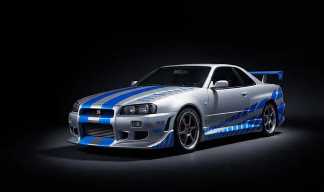 Revell 1/16 07754 Brian's 1999 Nissan Skyline GT-R: Fast & Furious Click System Kit