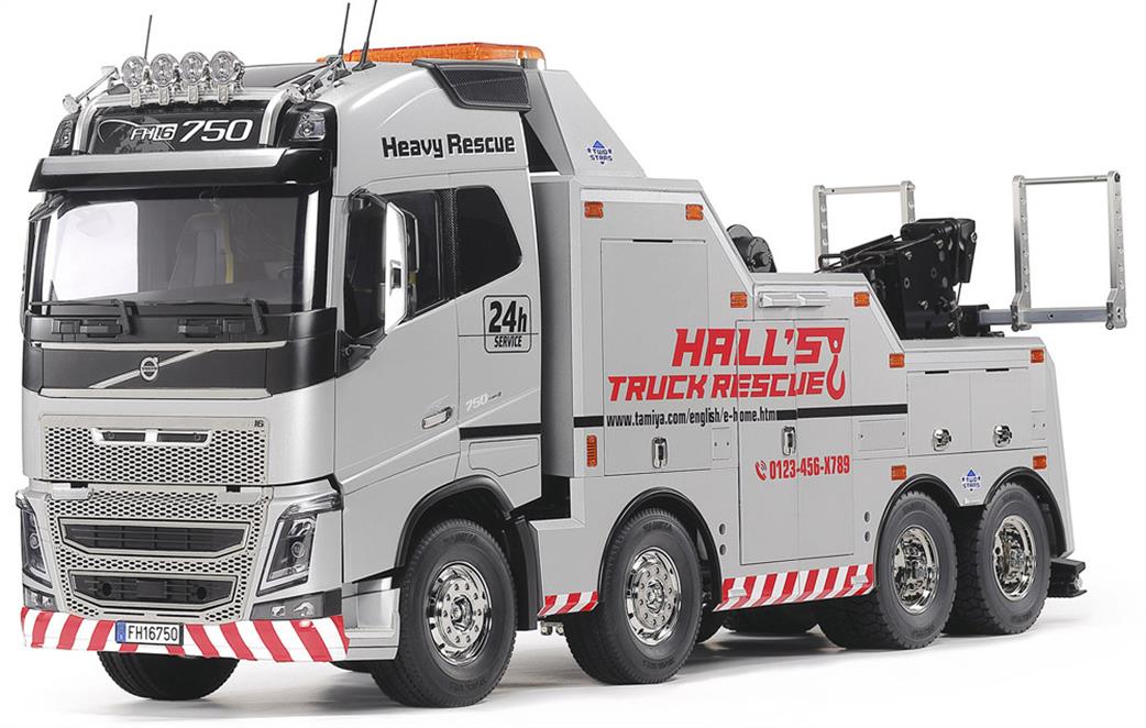 Tamiya 1/14 47528 Volvo FH16 Globetrotter Tow Truck RC Kit