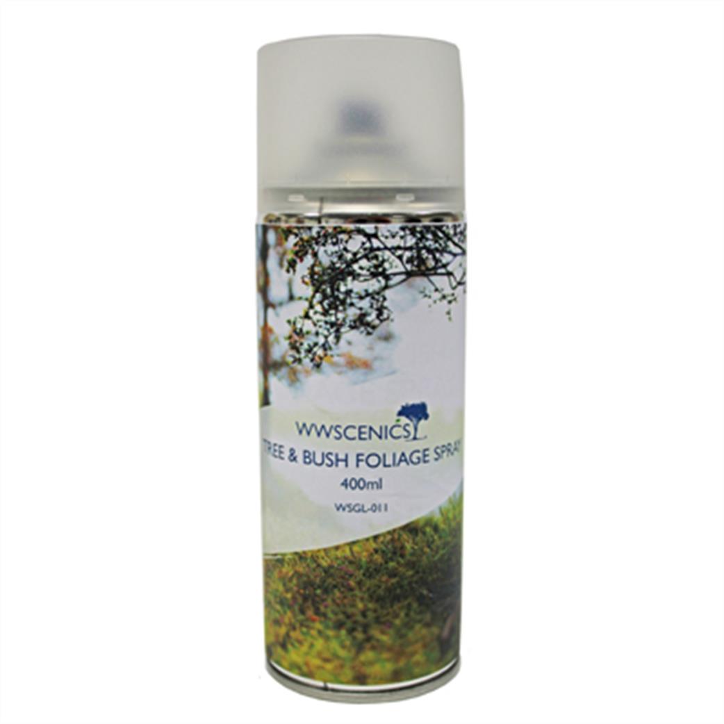 WWScenics  WSGL-011 Tree & Bushes Foliage Spray 400ml can
