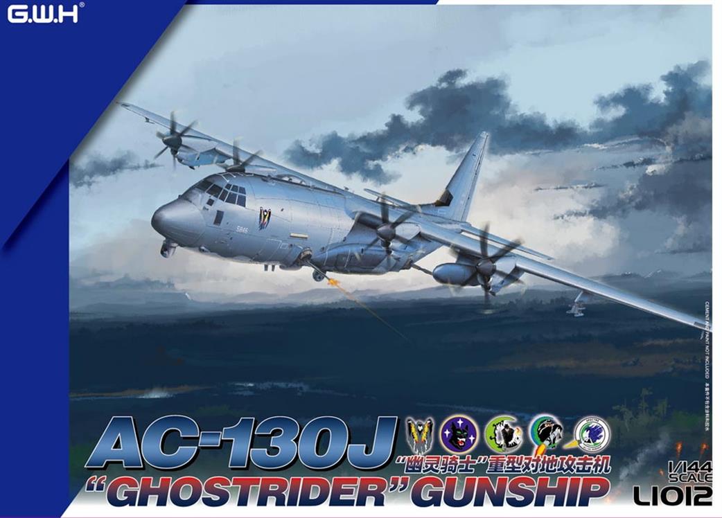 Great Wall Hobby 1/144 L1012 USAF AC-130J Ghostrider Gunship Model Kit