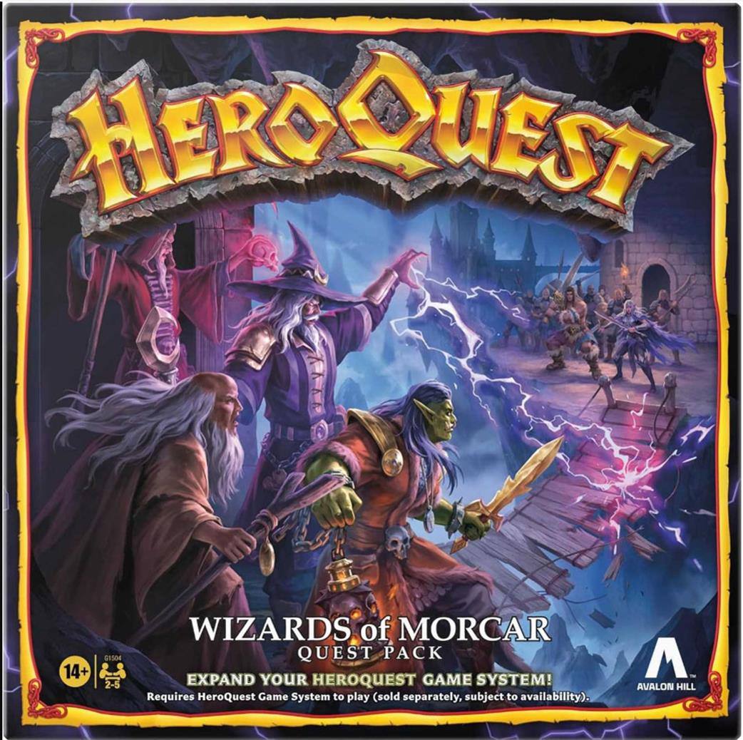 Hasbro  HASG1504UU0 HeroQuest Wizards Of Morcar Quest Pack