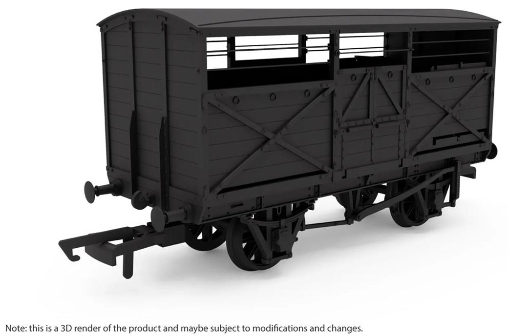 Oxford Rail OO OR76GEC002 GER 10T Cattle Van LNER Pre 1936 626108