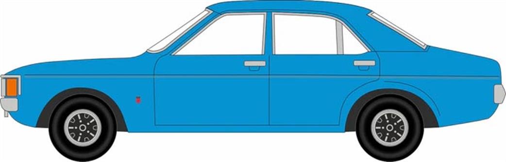 Oxford Diecast 1/76 76FC007 Ford Consul Granada Miami Blue