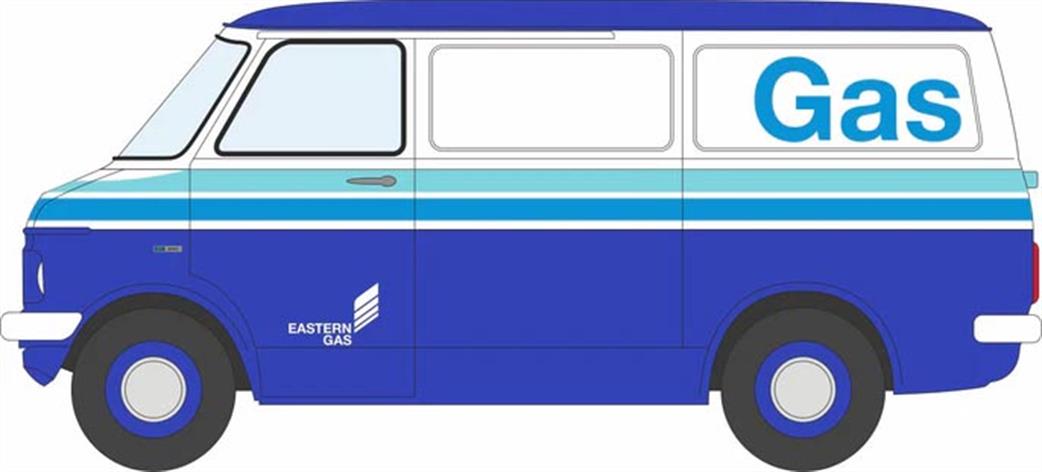 Oxford Diecast 1/76 76CFV006 Bedford CF Van Eastern Gas
