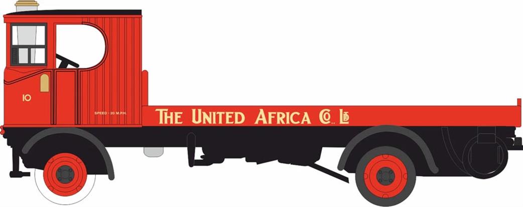 Oxford Diecast 1/76 76SEN005 Sentinel Flatbed The United Africa Co. Ltd.