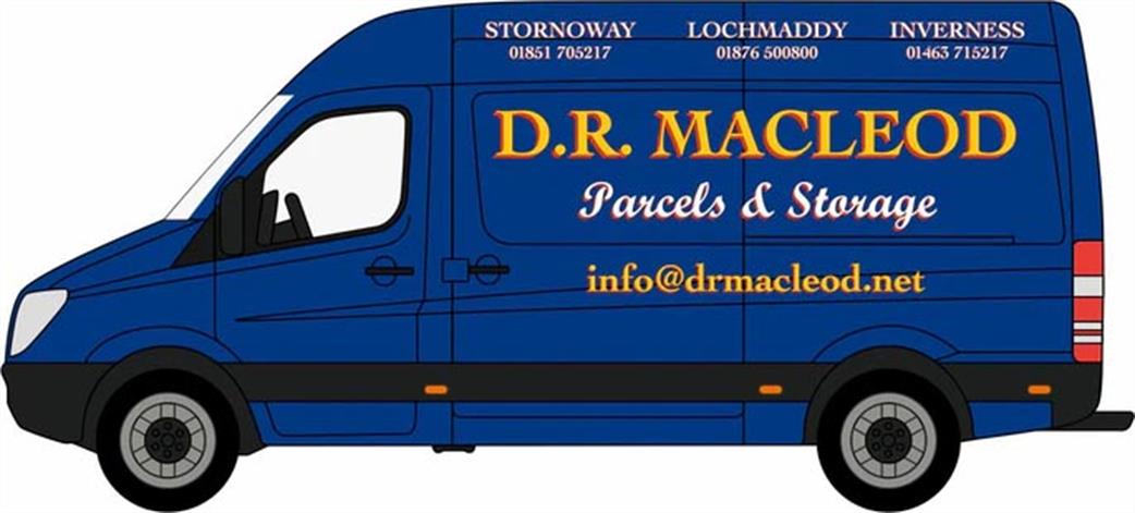 Oxford Diecast 1/76 76MSV012 Mercedes Sprinter Van D R Macleod