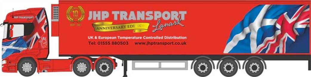 Oxford Diecast 1/76 76SNG004 Scania New Generation (S) Fridge Trailer JHP Transport