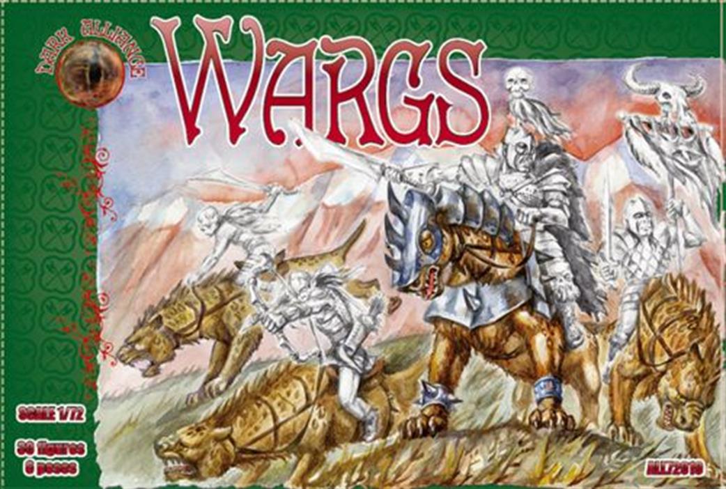 Dark Alliance 1/72 019 Wargs 30 piece plastic Figure Set