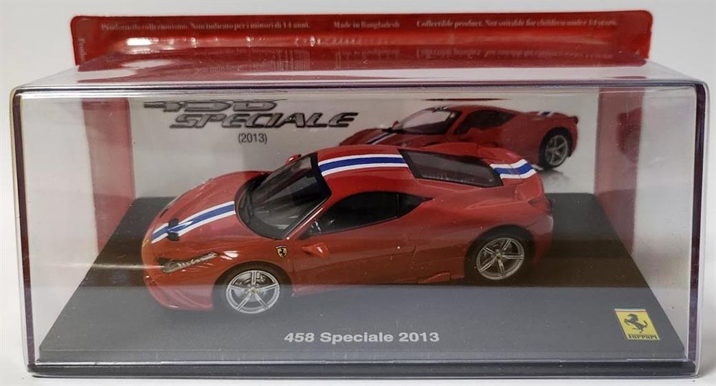 MAG 1/43 MAG PQ10 Ferrari 458 Speciale 2013 Red Diecast Model