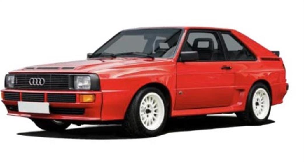 Burago 1/24 B18-21118R Audi Sport Quattro 1985 Red Diecast Model