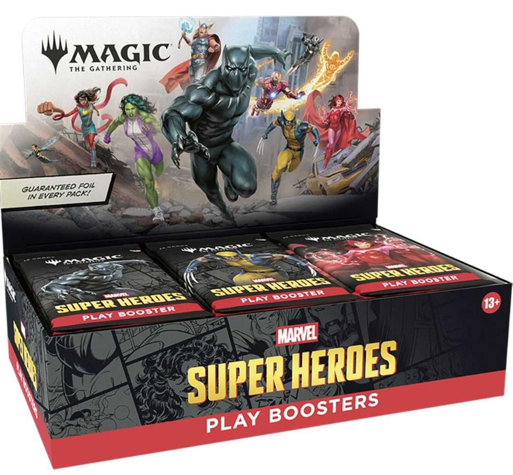 Wizards  D53560001 MTG Marvel Super Heroes Play Booster