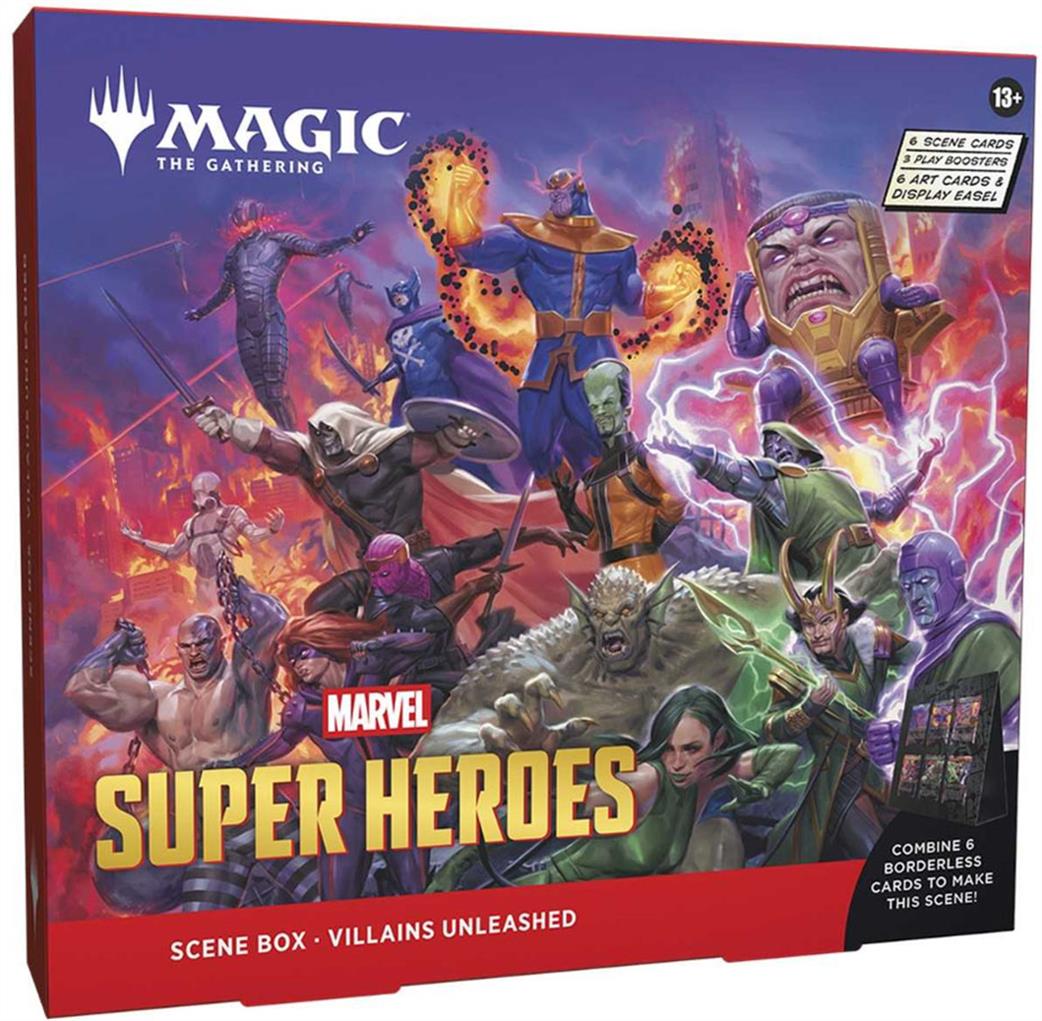 Wizards  D53690000 MTG Marvel Super Heroes Scene Box