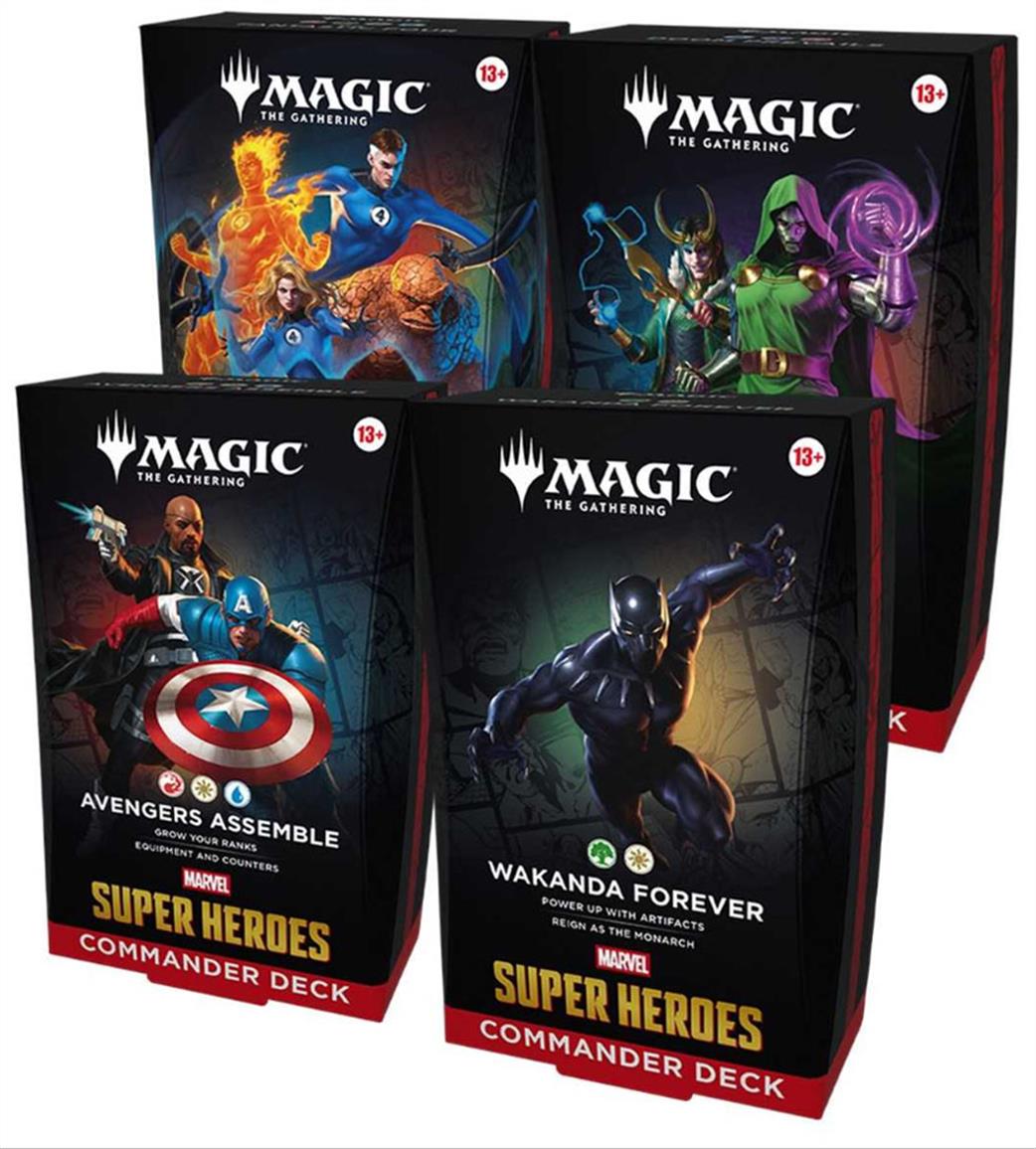 Wizards  D53610001 MTG Marvel Super Heroes Commander Deck