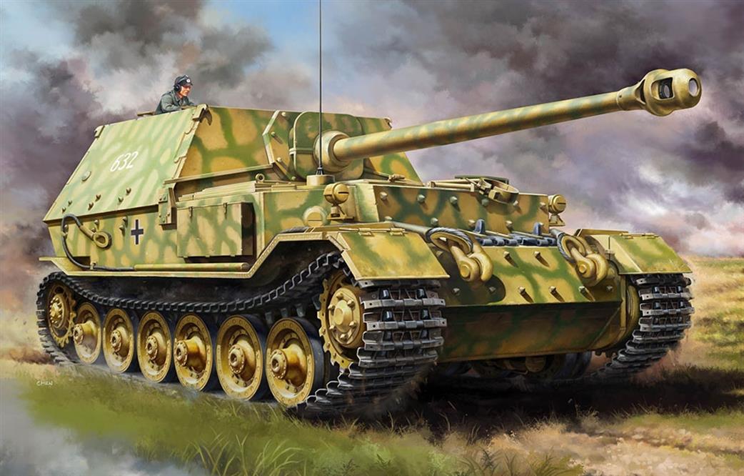 Trumpeter 1/16 00964 German Army SdKfz 184 Ferdinand Heavy Tank Destroyer kit