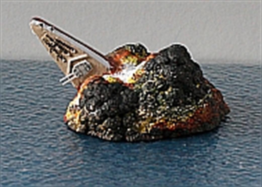 Coastlines 1/1250 CL-EX12 HMS Indefatigable exploding May 1916