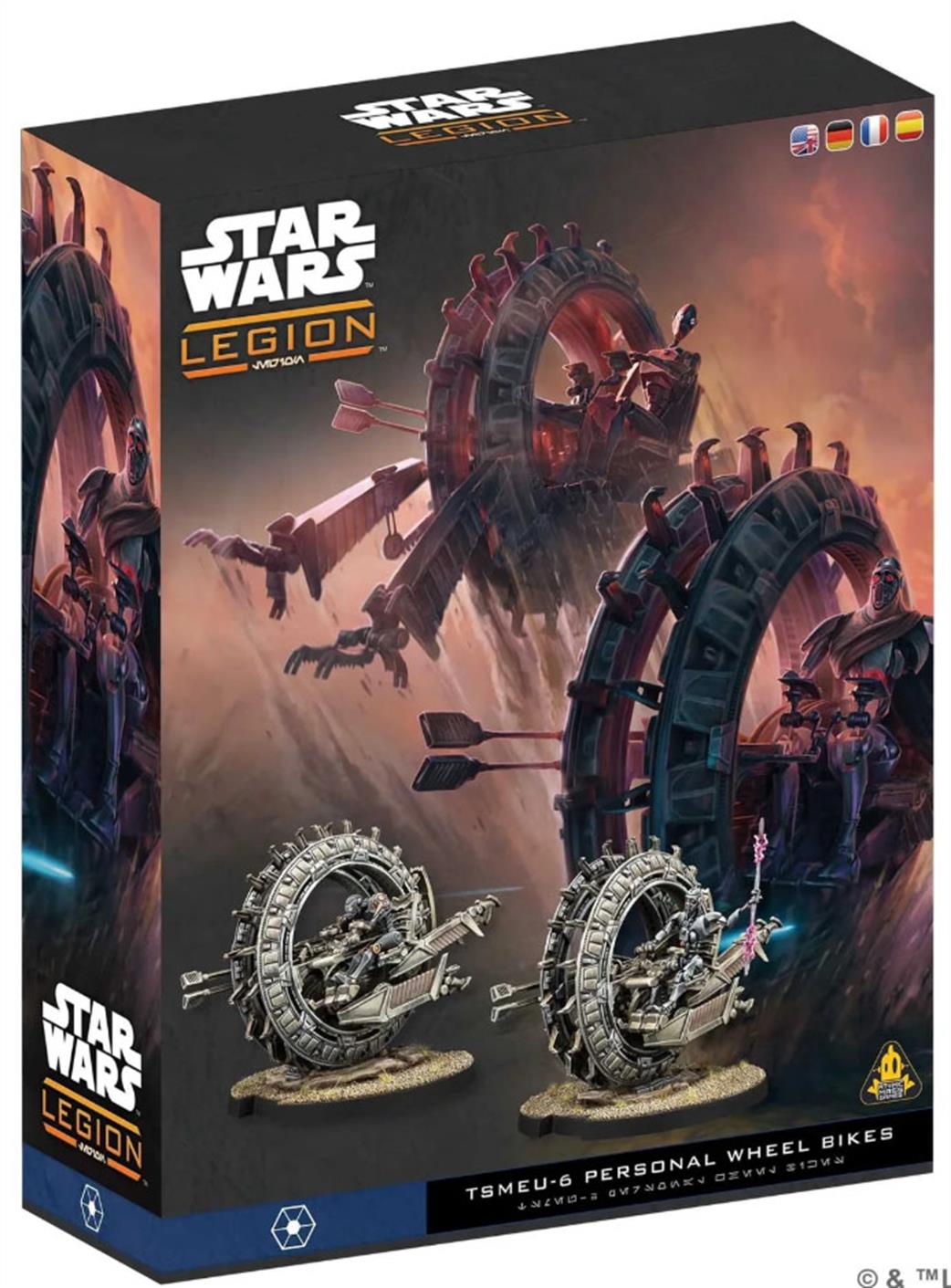 Atomic Mass Games  SWQ32 TSMEU-6 Personal Wheel Bikes Expansion for Star Wars Legion