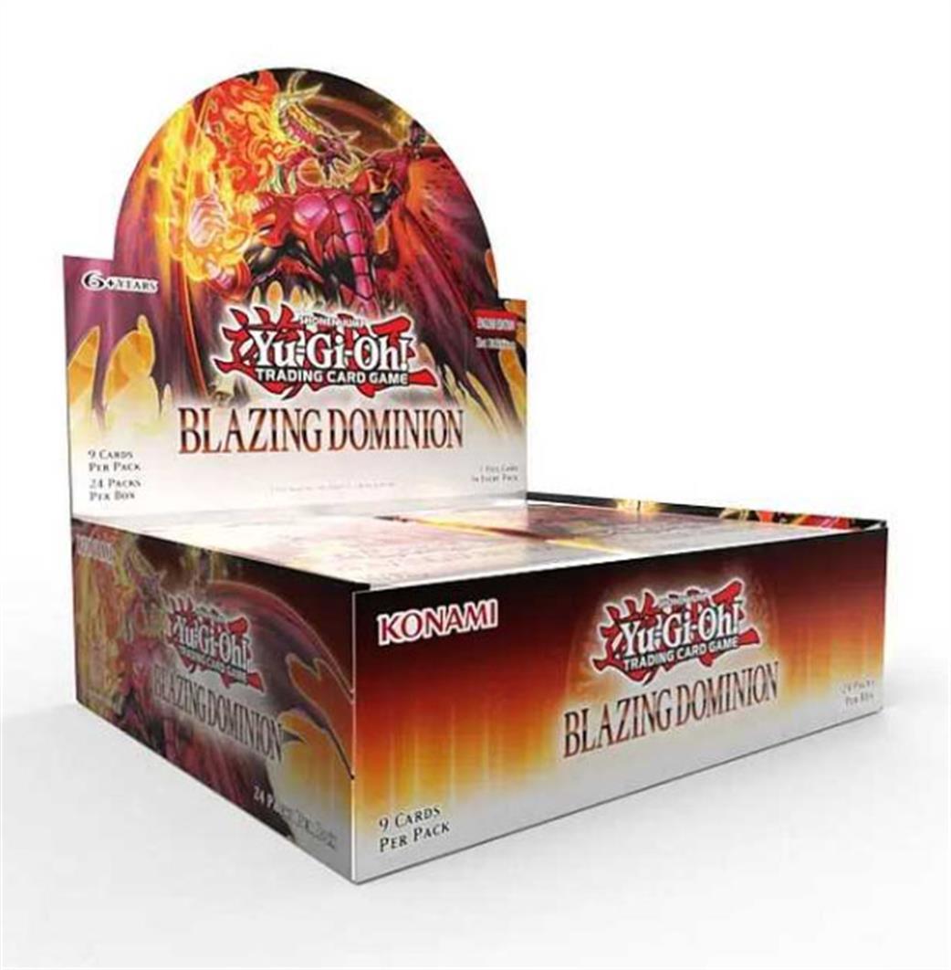 Konami  199343 Yu-Gi-Oh! Blazing Dominion Booster