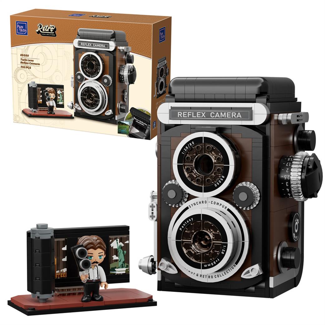 Pantasy  85050 Retro Twin Lens Camera 793 pcs Brick Block Construction Kit