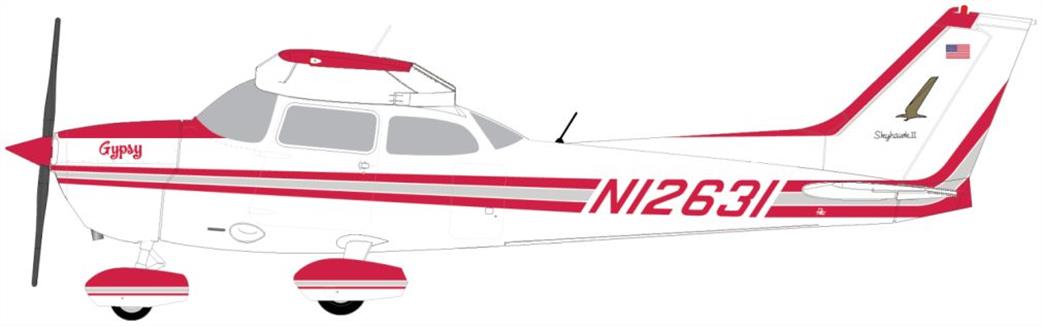Gemini Jets 1/72 GGCES021 Cessna 172S Skyhawk II N12631 'Gypsy' (Sporty's Edition) Aircraft Model