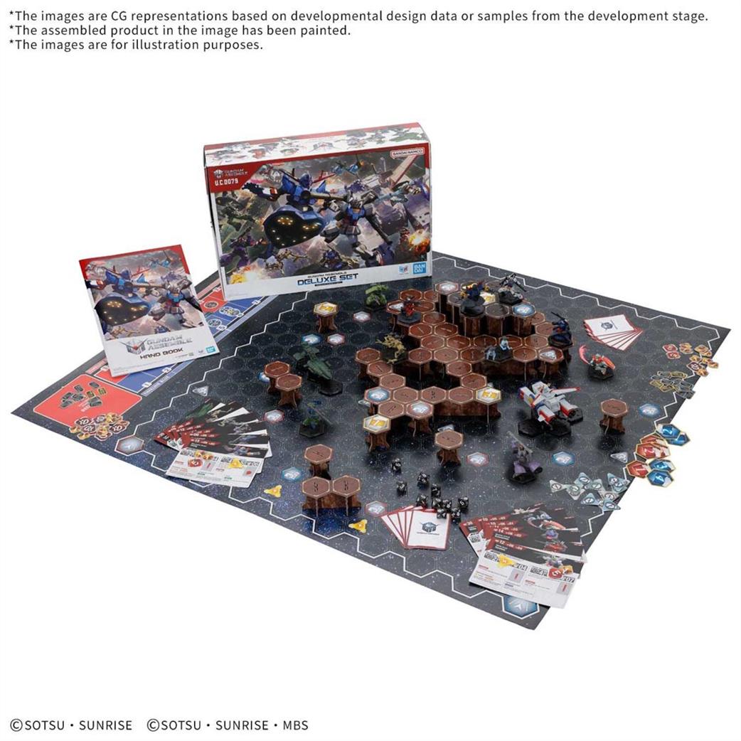 Bandai  BCL2825399 Gundam Assemble Deluxe Set 01 (DX01)