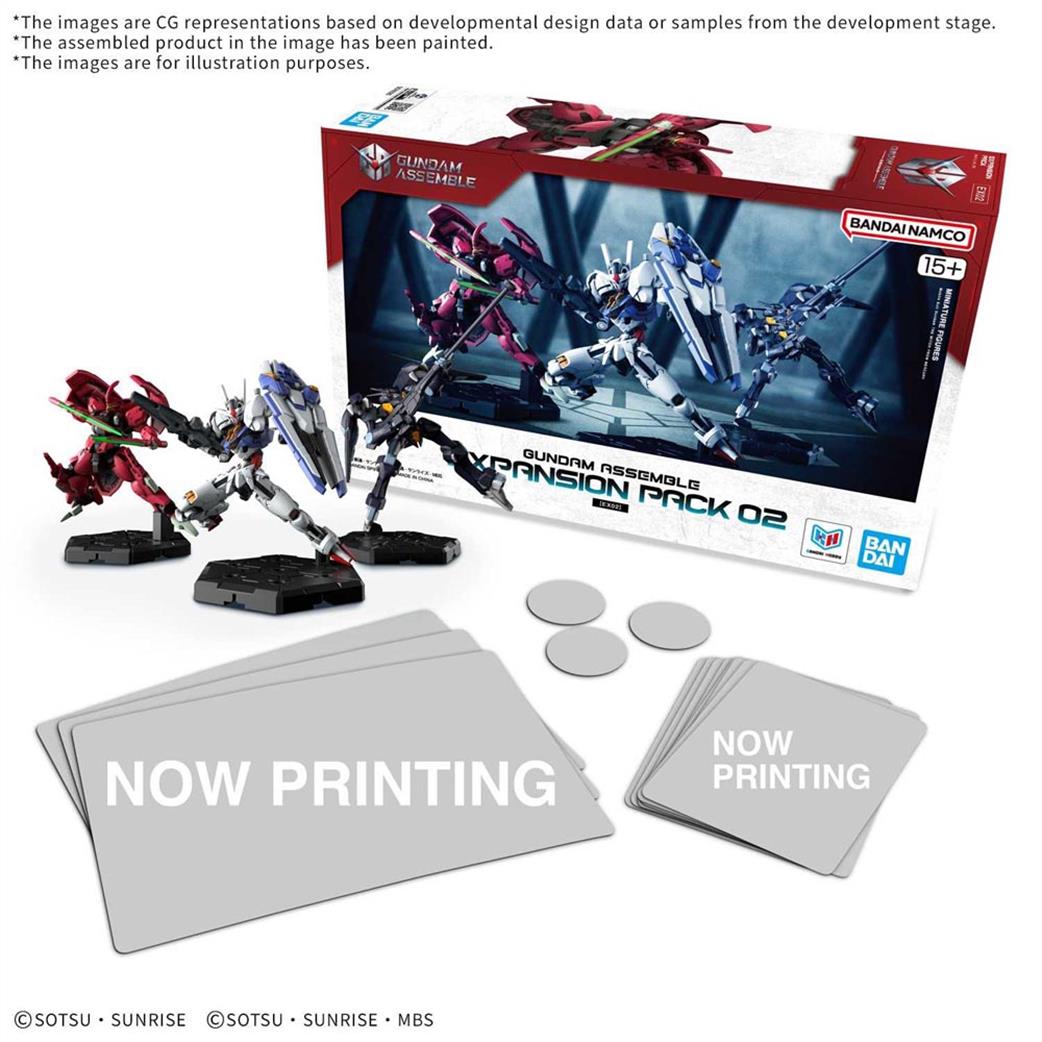 Bandai  BCL2825411 Gundam Assemble Expansion Pack 02 (EX02)