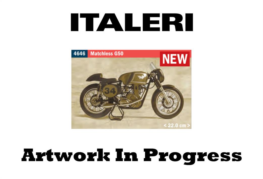 Italeri 1/9 4646 Matchless G50 Motorbike Kit