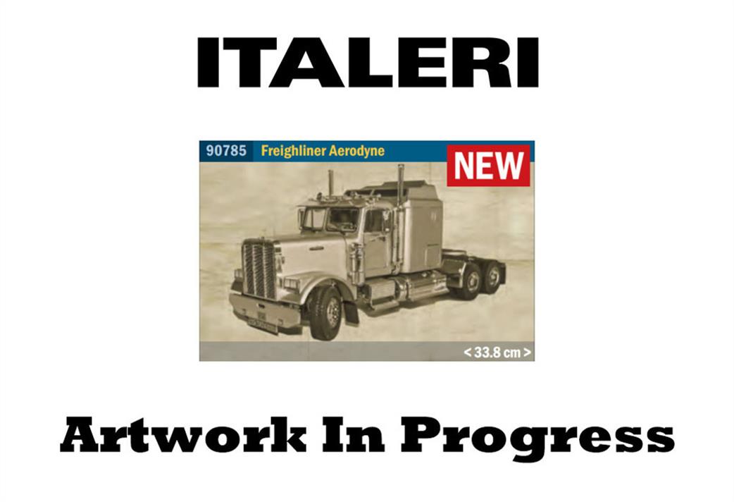Italeri 1/24 90785 Freighliner Aerodyne Truck Kit