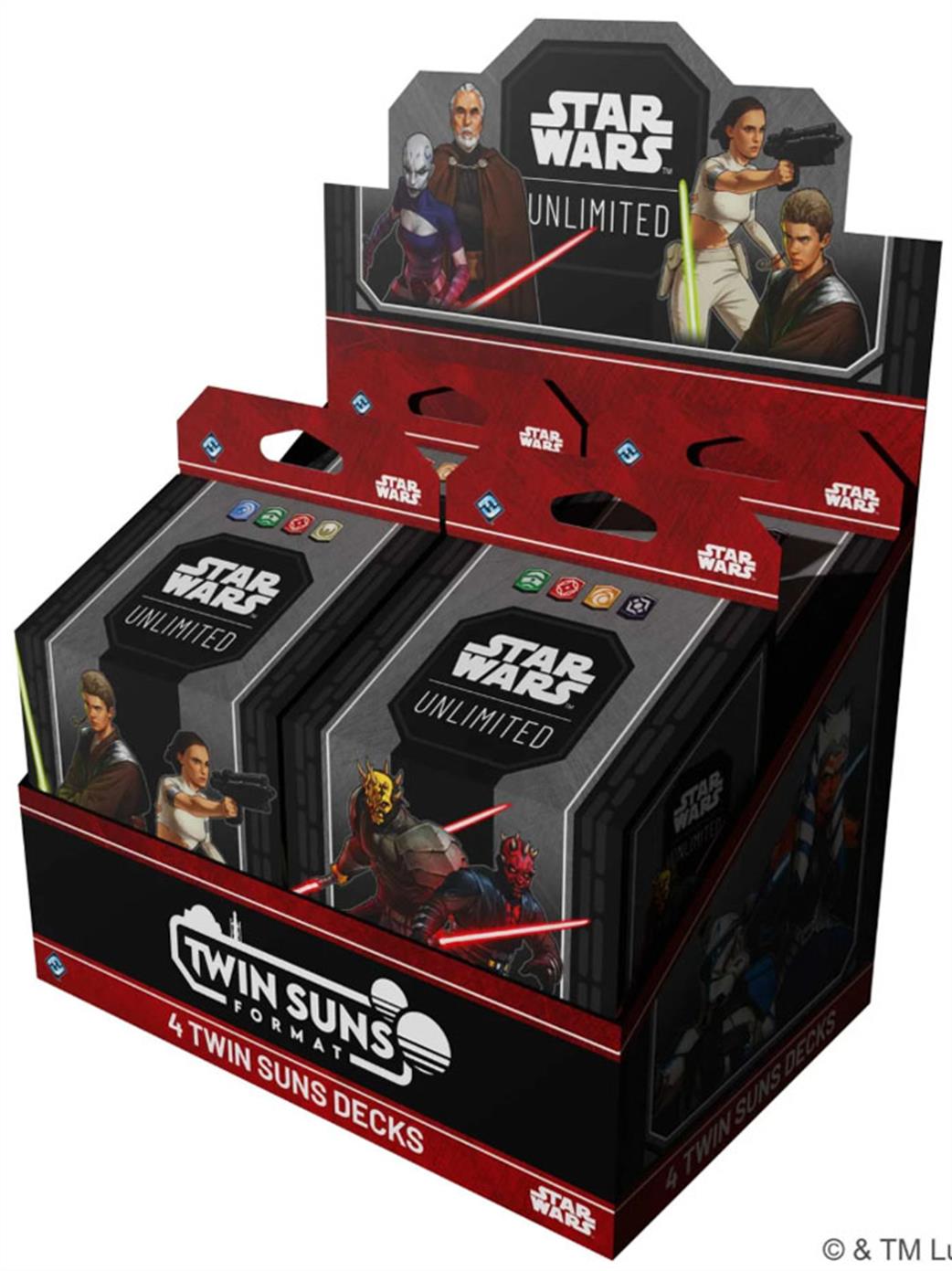 Fantasy Flight Games 25mm SWHA024 Star Wars Unlimited Twin Suns Deck