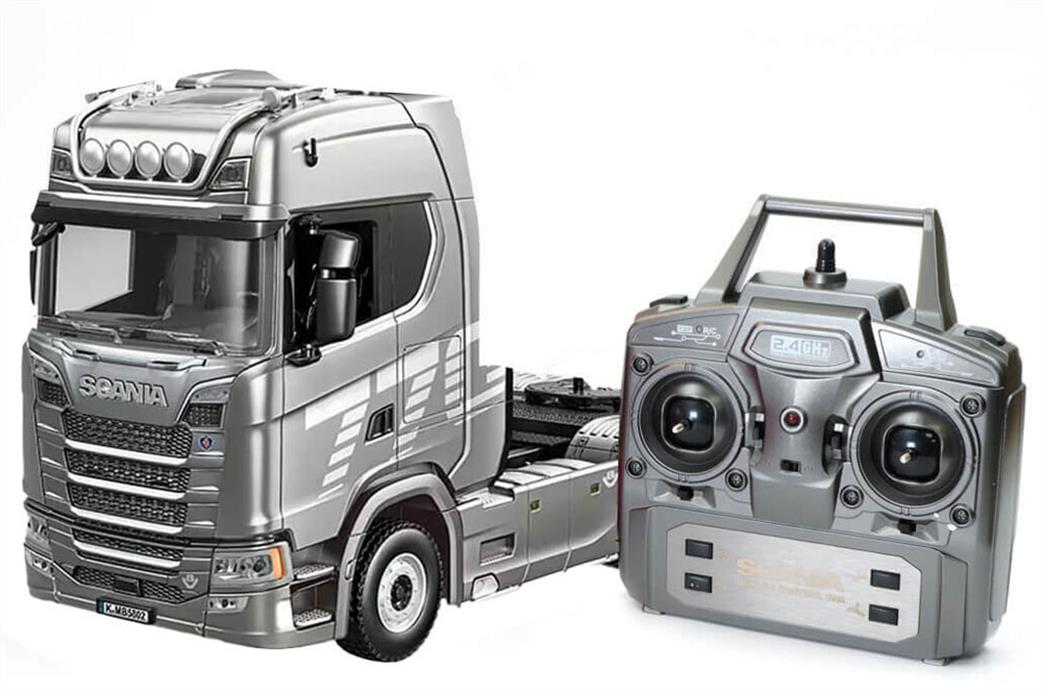 Huina 1/18 CY1501S Scania 770S RC Haulage Silver RTR RC Truck