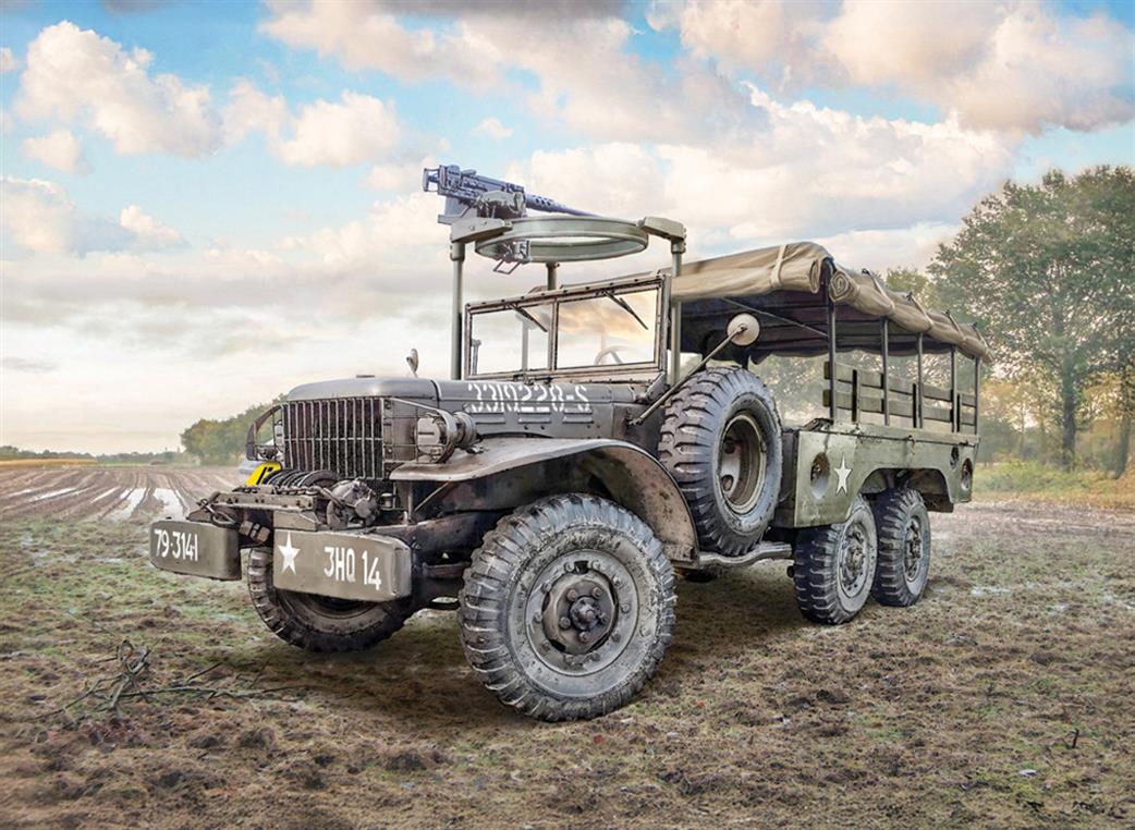 Italeri 1/35 96230 Dodge WC62 1 1/2 Ton 6 x6 Truck Kit
