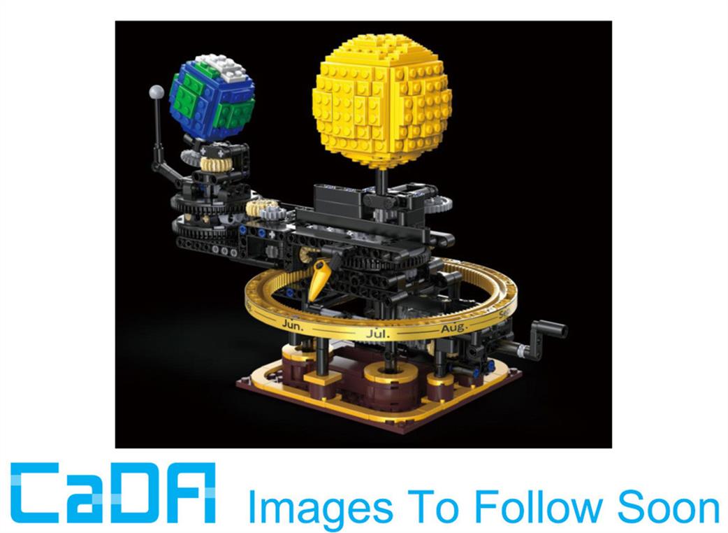 CaDa  C71009W  Mini solar system Brick Model 651 Piece
