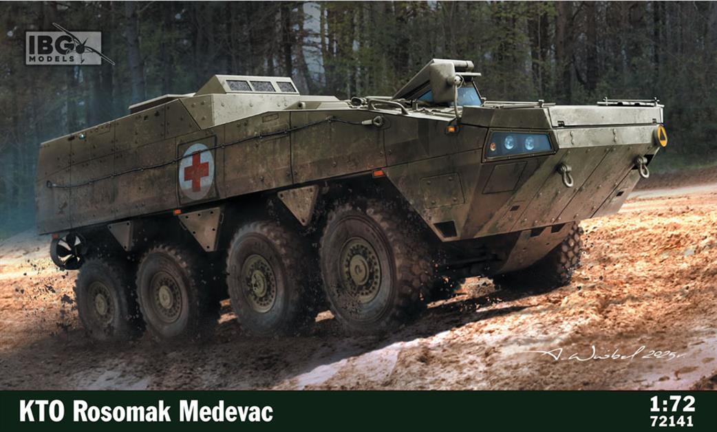 IBG Models 1/72 72141 KTO Rosomak Medevac