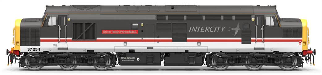Hornby TT:120 TT3045M BR Intercity Class 37 Driver Robin Prince M.B.E. 37254