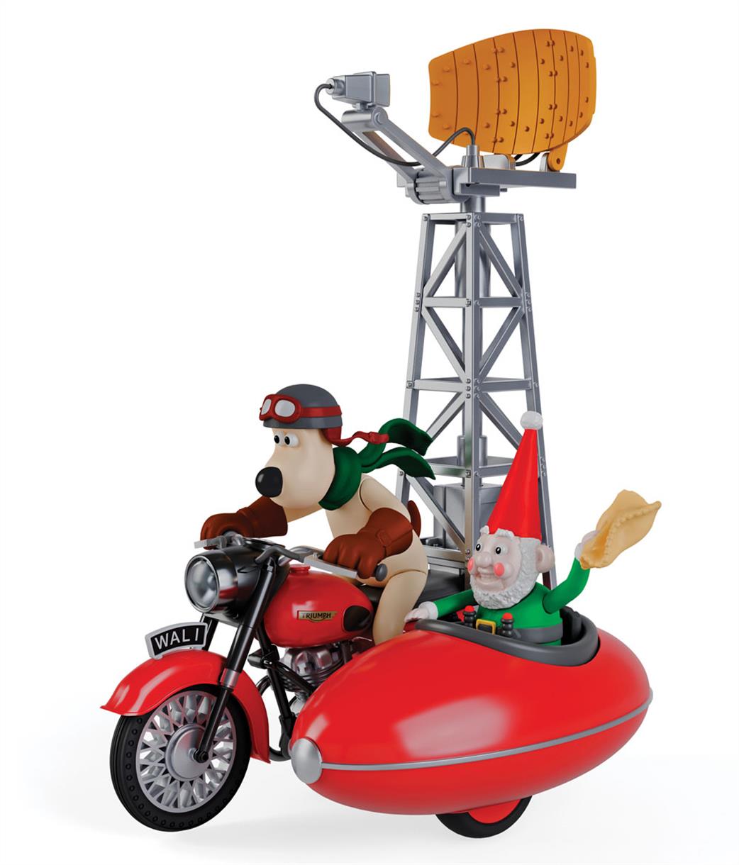 Corgi  CC80702 Wallace & Gromit Motorcycle & Sidecar, Vengeance Most Fowl