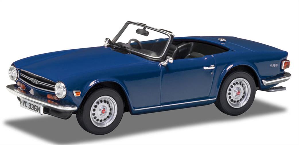Corgi 1/43 VA14703 Triumph TR6, French Blue Model Car