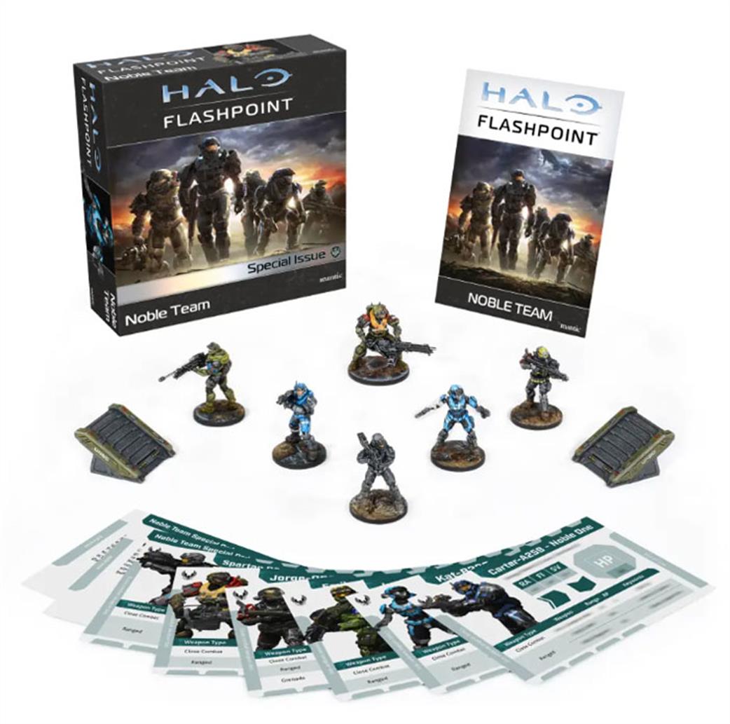 Mantic Games  MGHAU202 Noble Team For Halo Flashpoint